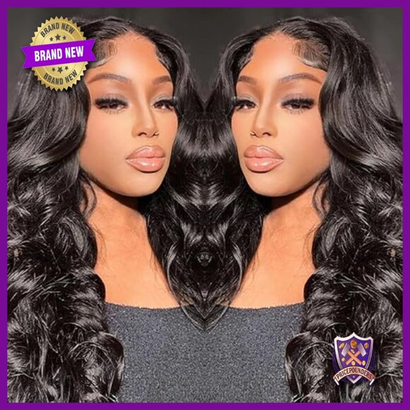 28 Inch 360 Lace Front Human Hair Wig Body Wave Pre Plucked Baby Hair main image 6
